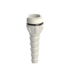 Fixed plastic nozzle for brownall Labtap water fittings