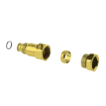 BROEN-LAB UniFlexTM compression fitting for OD 15mm CU pipe
